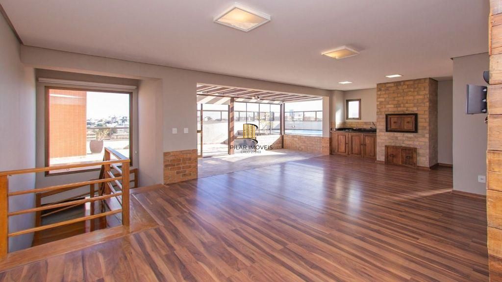 Cobertura 3 dormitórios, piscina, lareira, vista e 3 vagas no Solarium Lindóia