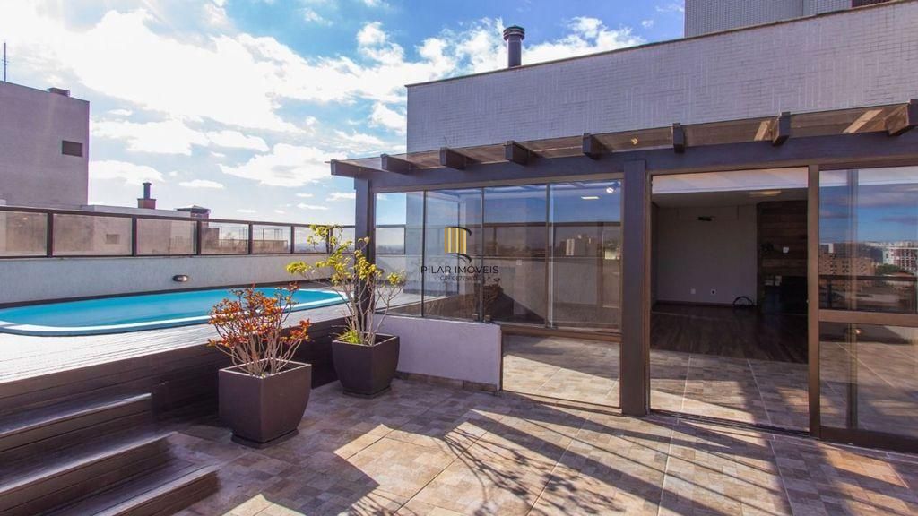 Cobertura 3 dormitórios, piscina, lareira, vista e 3 vagas no Solarium Lindóia