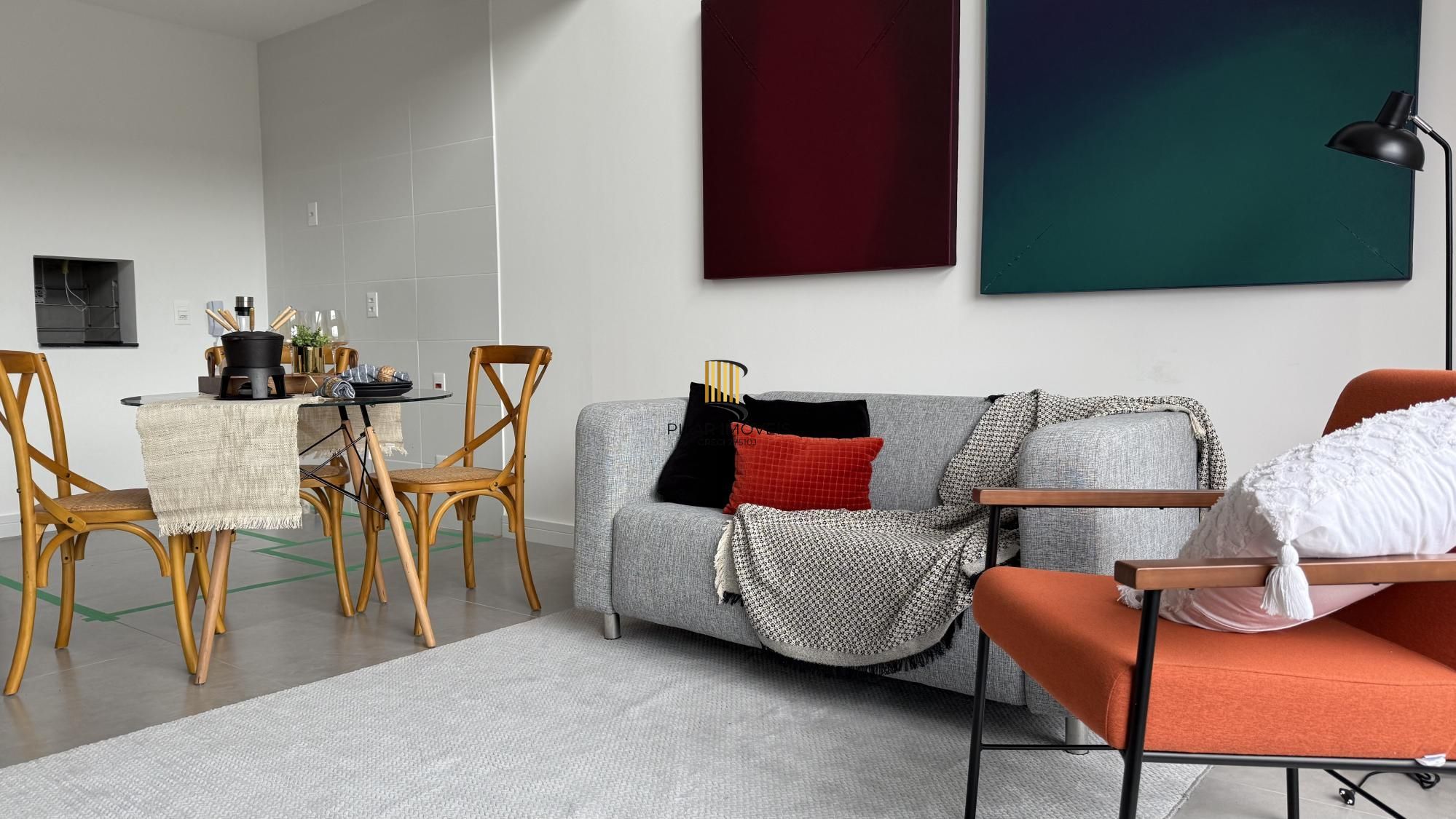 Apartamento duplex  em andar alto com 01 vaga de garagem escriturada