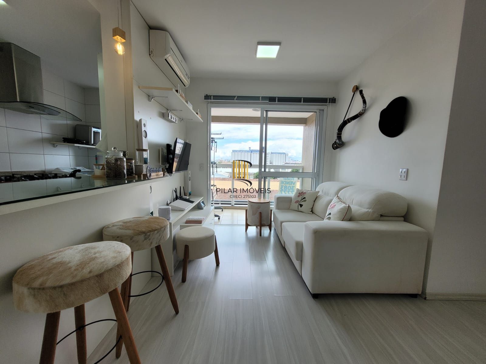 Apartamento mobiliado no Rossi Fiateci 2 dormitórios e suíte - Pilar Imóveis