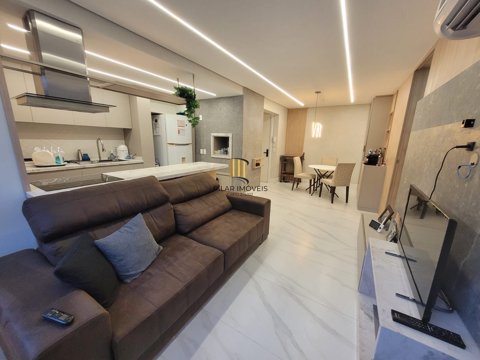 Grand Park Lindóia 81m² 3 dormitórios suíte e lavado com vaga dupla decorado