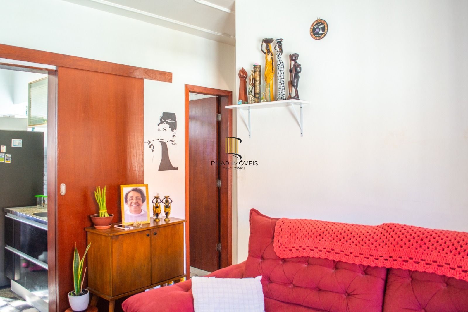 Apartamento com dois dormitórios sem garagem