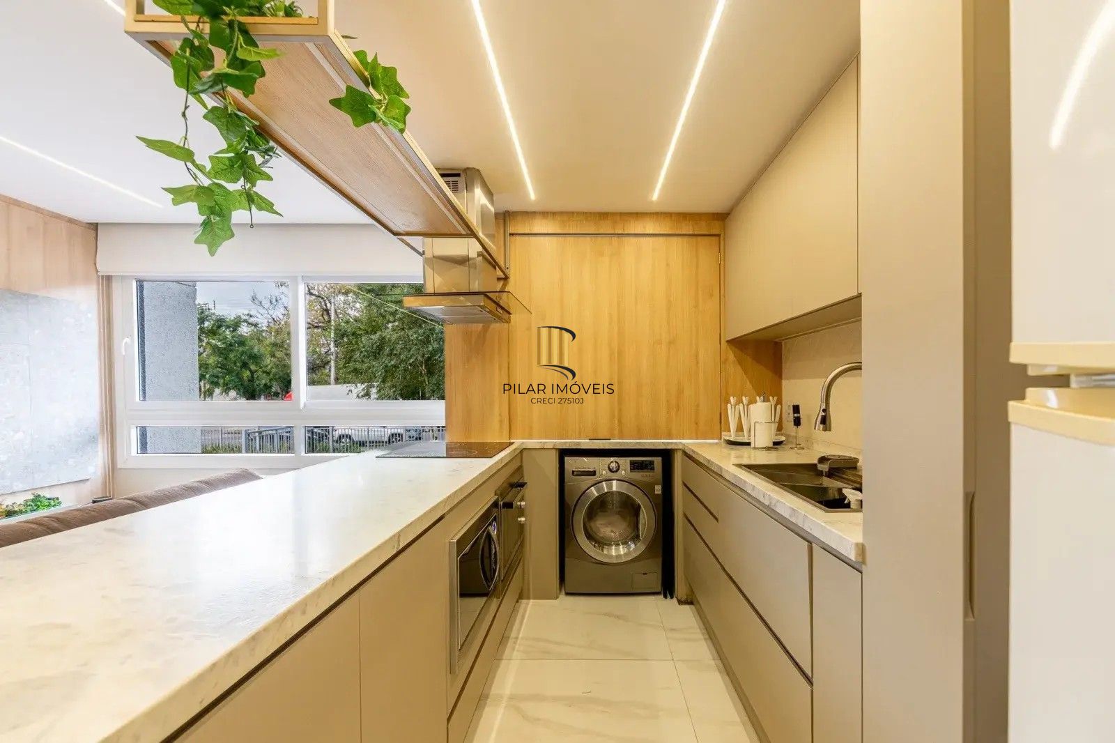 Grand Park Lindóia 81m² 3 dormitórios suíte e lavado com vaga dupla decorado - Pilar Imóveis