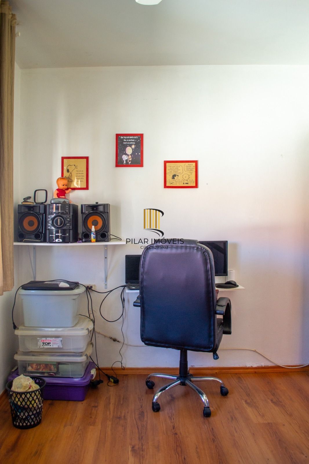 Apartamento com dois dormitórios sem garagem