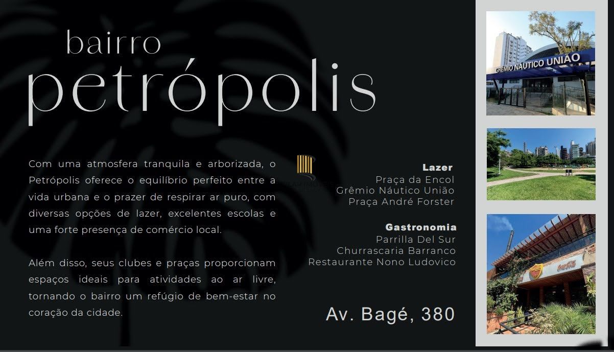 Apartamento 2 dormitórios no bairro Petrópolis