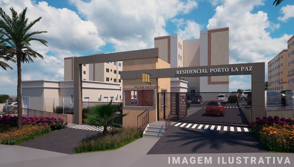 PORTO NOBRE vende ótimo apartamento PORTO LA PAZ, com 2 dormitórios e pátio, na Região da Protásio.