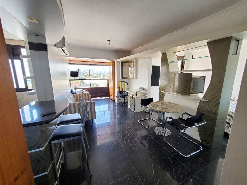 Apartamento com 1 dormitório SEMI MOBILIADO à venda, 49 m² por R$ 450.000 - Boa Vista - Porto Alegre/RS