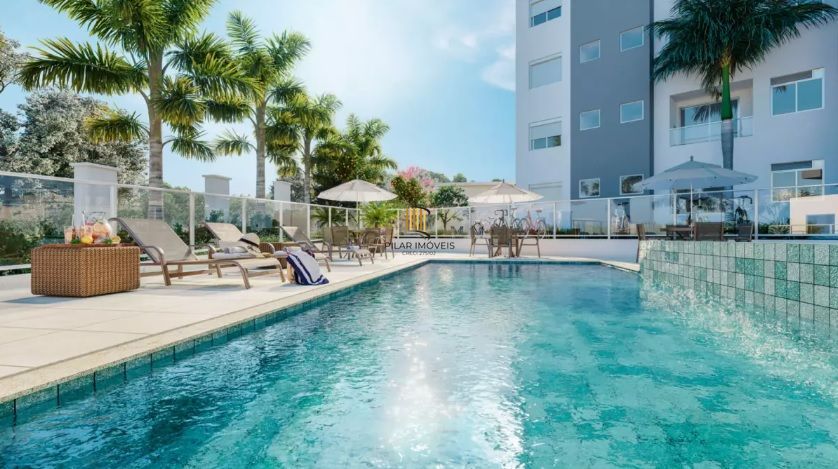 PORTO NOBRE vende apartamento PORTO MONTENEGRO, de 2 dormitórios, sendo 1 suíte, com varanda e churrasqueira, na Região do Jardim Planalto