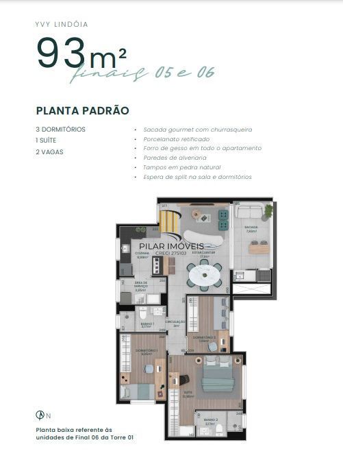 Apartamento à venda, 71 m² por R$ 924.820,00 - Jardim Lindóia - Porto Alegre/RS