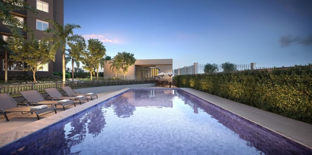 PORTO NOBRE vende excelente apartamento VIVAZ ECOVILLE com 1 dormitório,