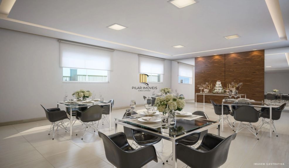 PORTO NOBRE vende apartamento no Jardim Planalto, com 2 dormitórios e varanda com churrasqueira