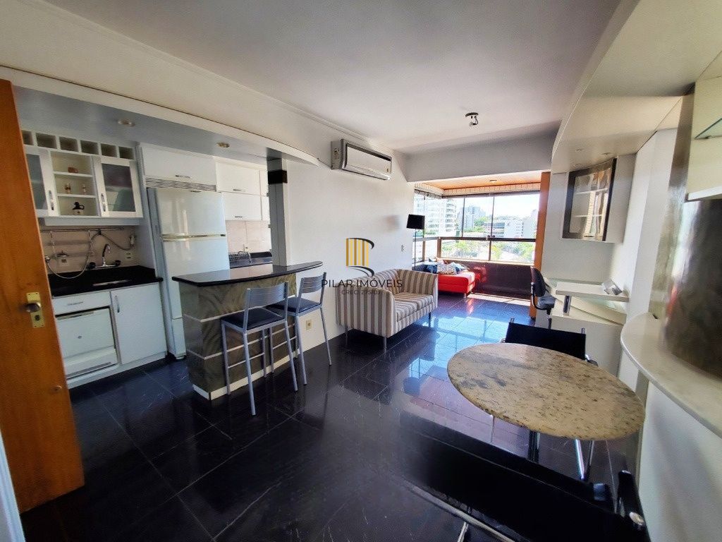 Apartamento com 1 dormitório SEMI MOBILIADO à venda, 49 m² por R$ 450.000 - Boa Vista - Porto Alegre/RS - Pilar Imóveis