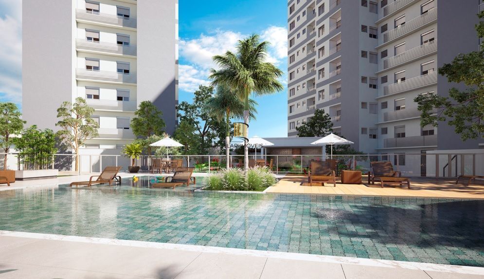 PORTO NOBRE vende apartamento de 2 dormitórios, sendo 1 suíte, com varanda