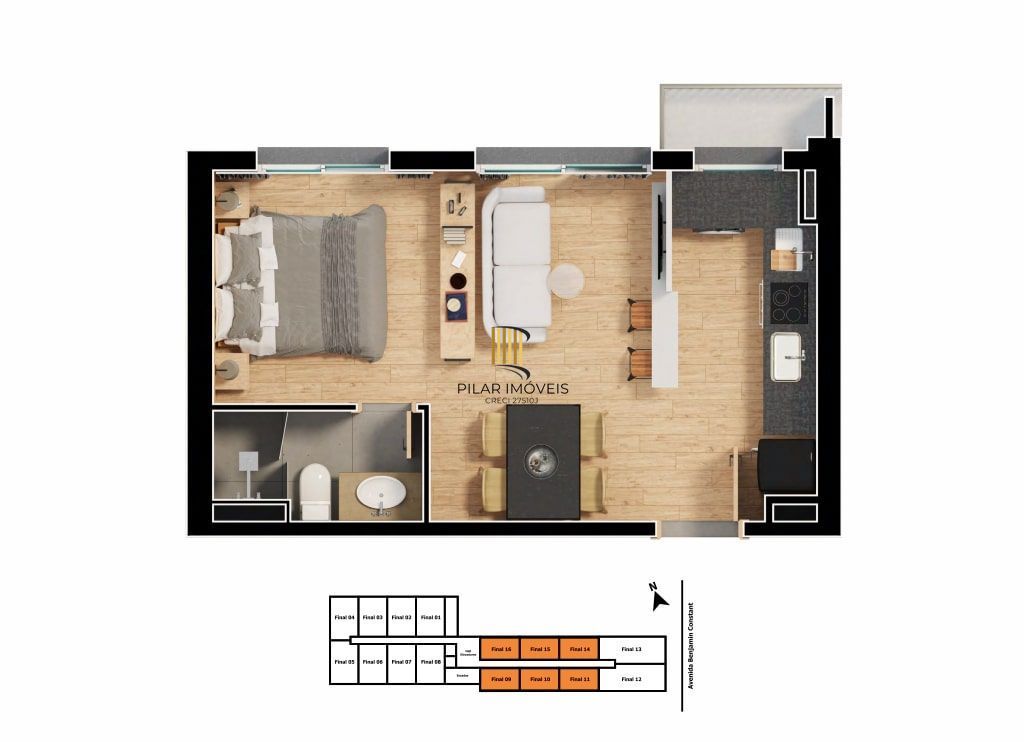 MELHOR STUDIO DE PORTO ALEGRE