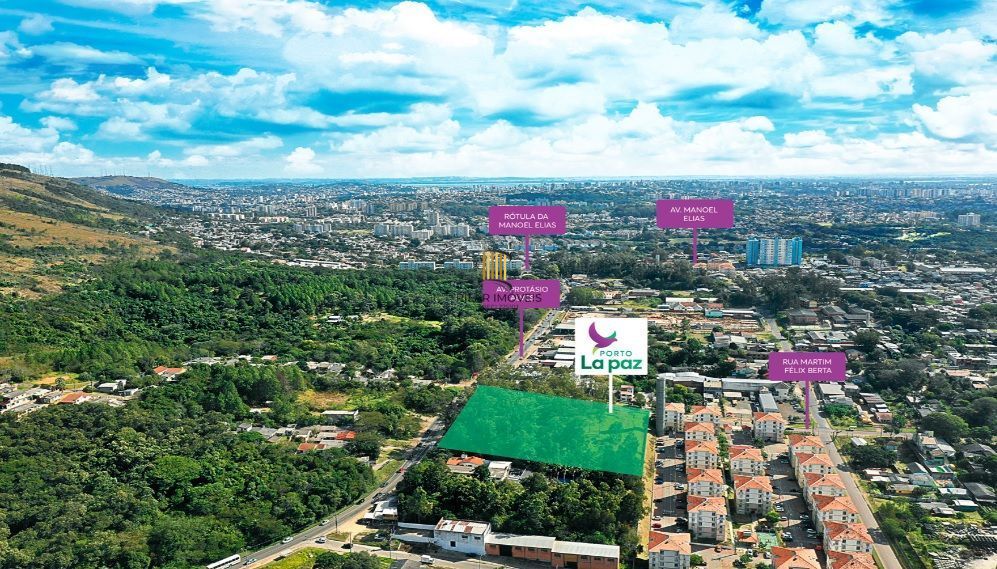 PORTO NOBRE vende ótimo apartamento PORTO LA PAZ, com 2 dormitórios e pátio, na Região da Protásio.