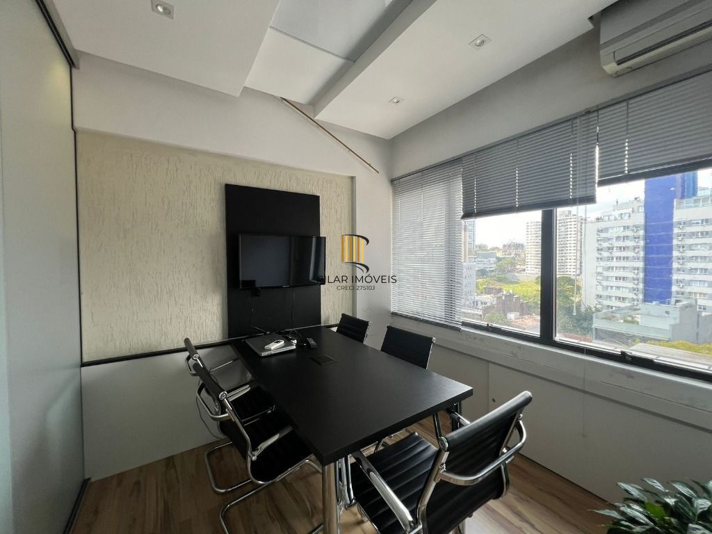 Conjunto Comercial Semi Mobiliado com sacada  para VENDA/ALUGUEL Petrópolis - Porto Alegre/RS