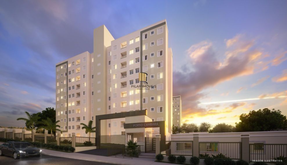 PORTO NOBRE vende apartamento no Jardim Planalto, com 2 dormitórios e varanda com churrasqueira - Pilar Imóveis