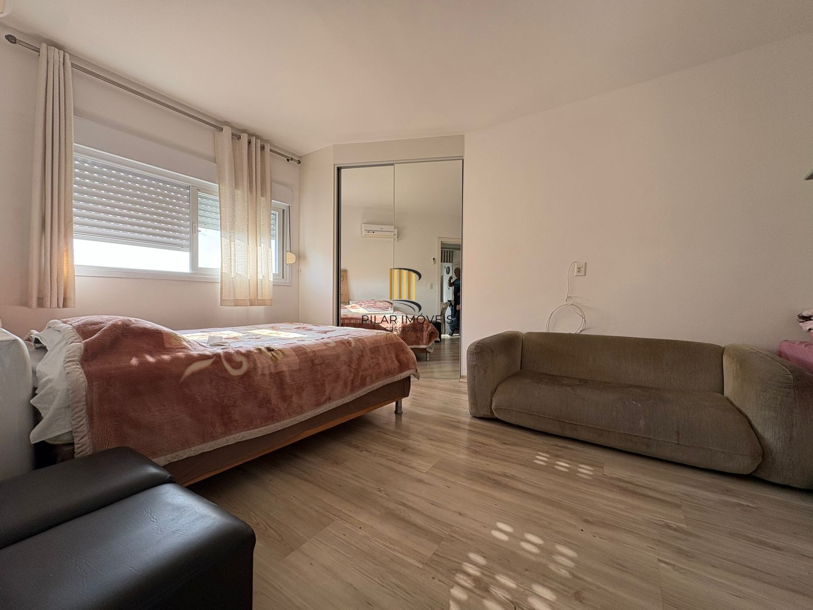 Apartamento 1 dormitório com vaga dupla de garagem coberta no centro de Canoas