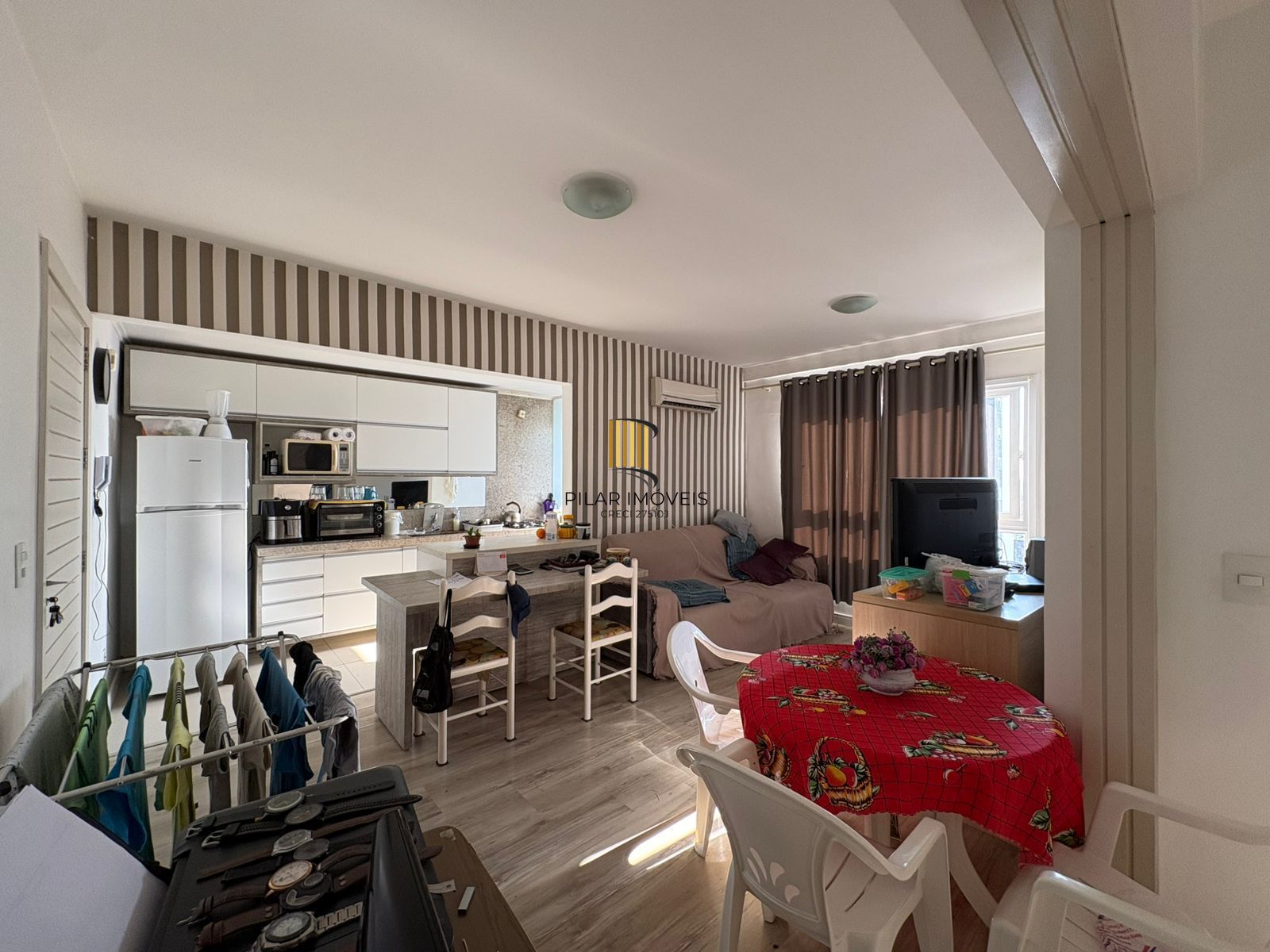 Apartamento 1 dormitório com vaga dupla de garagem coberta no centro de Canoas