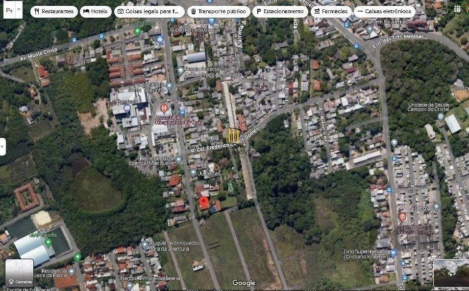 Ótimo terreno plano.