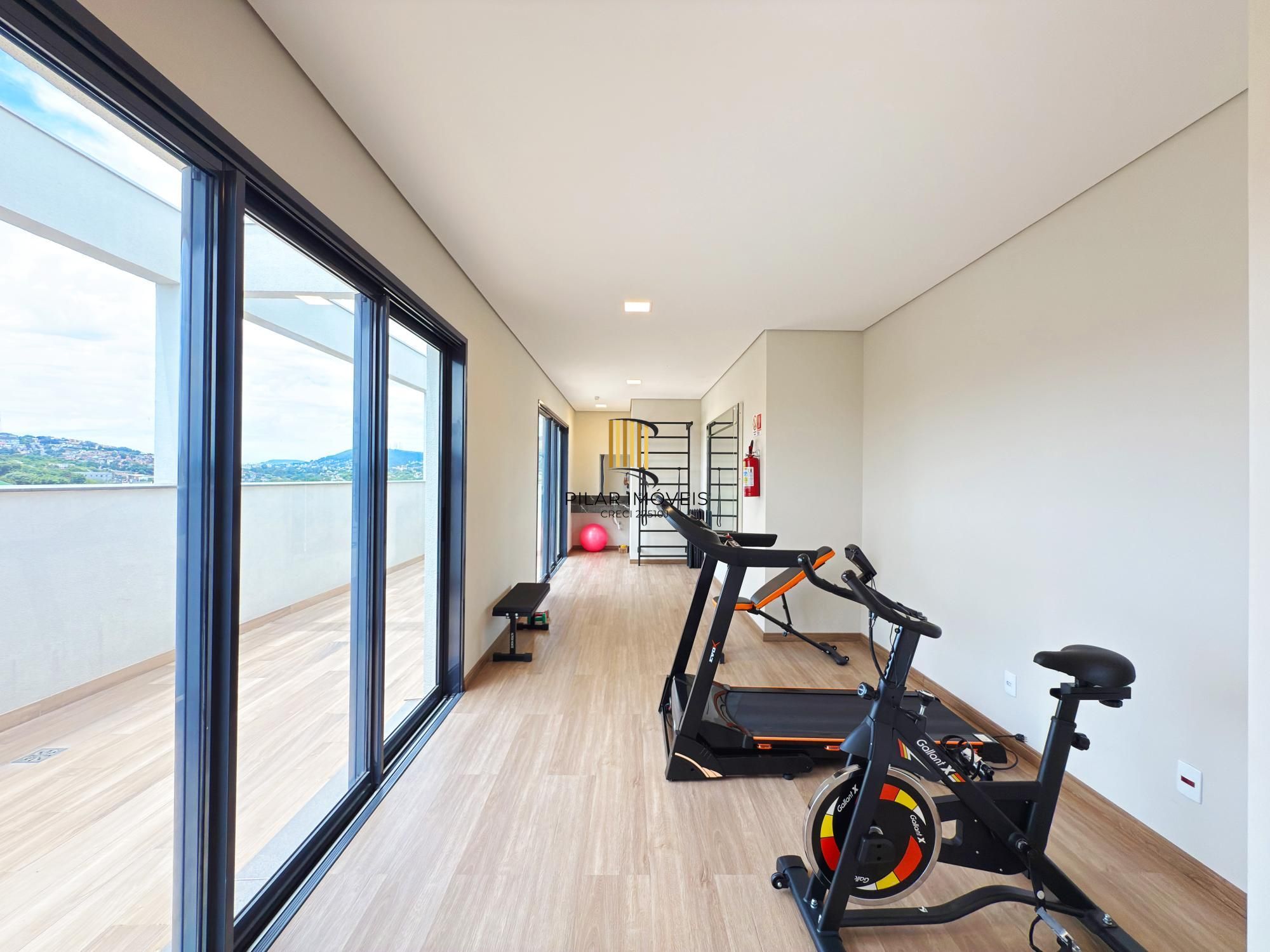 Apartamento novo semimobiliado no Cristal