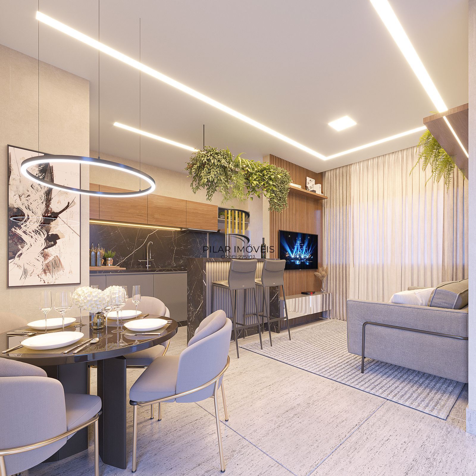 lançamento com 2 e 3 dormitórios no bairro tristeza