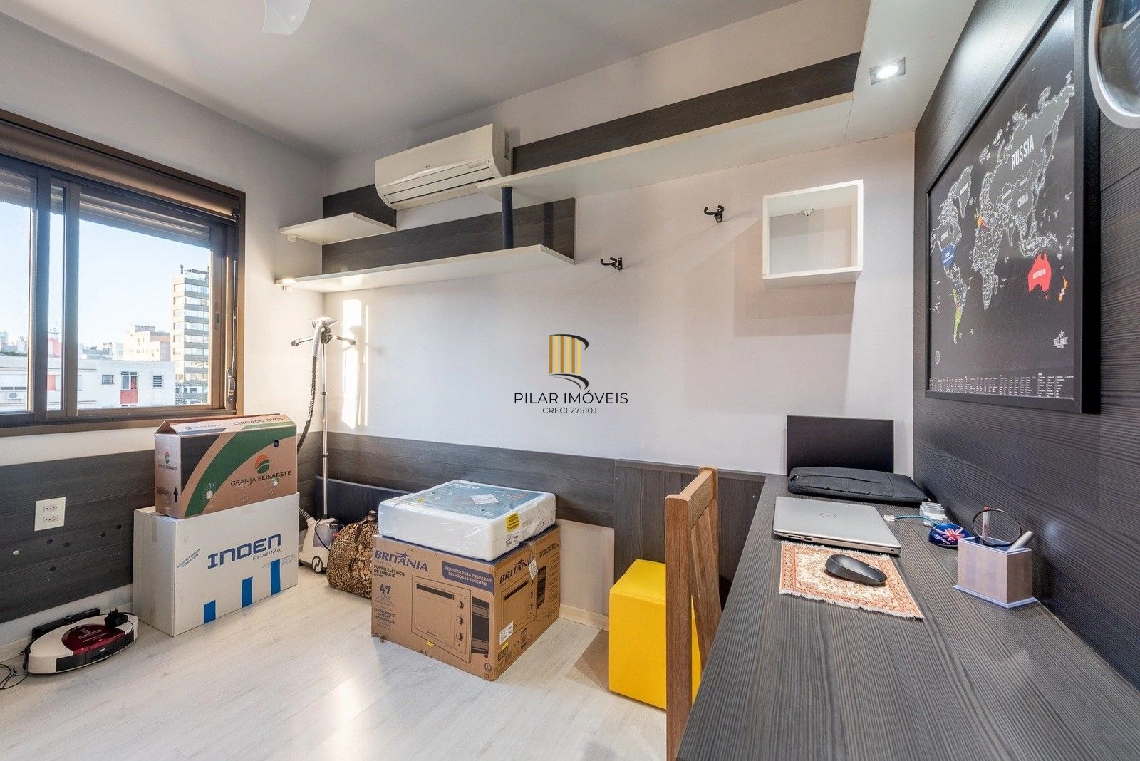 Menino Deus -apartamento 86,72m², 3 d, 1 suíte, 2 vagas- Infraestrutura completa