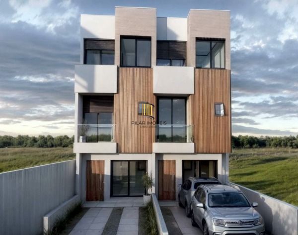 Casa em condomínio , nova , com fachada contemporânea , 3 suites , 2 vagas de ga - Pilar Imóveis