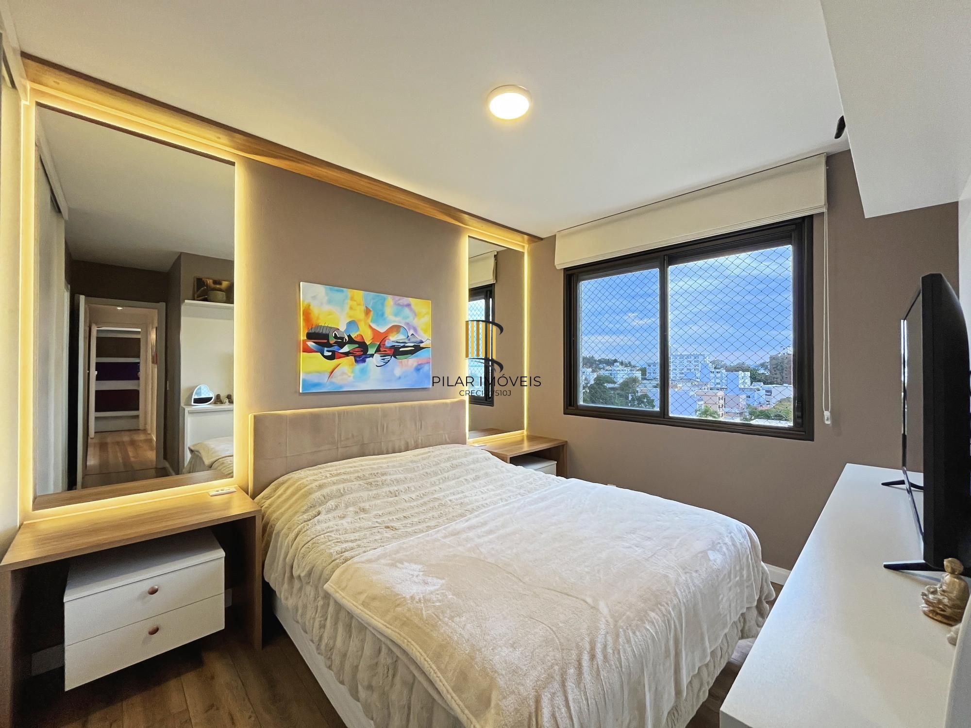 Apartamento 3 dormitórios, vista para o Guaíba,2 vagas, 88m²,no bairro Tristeza