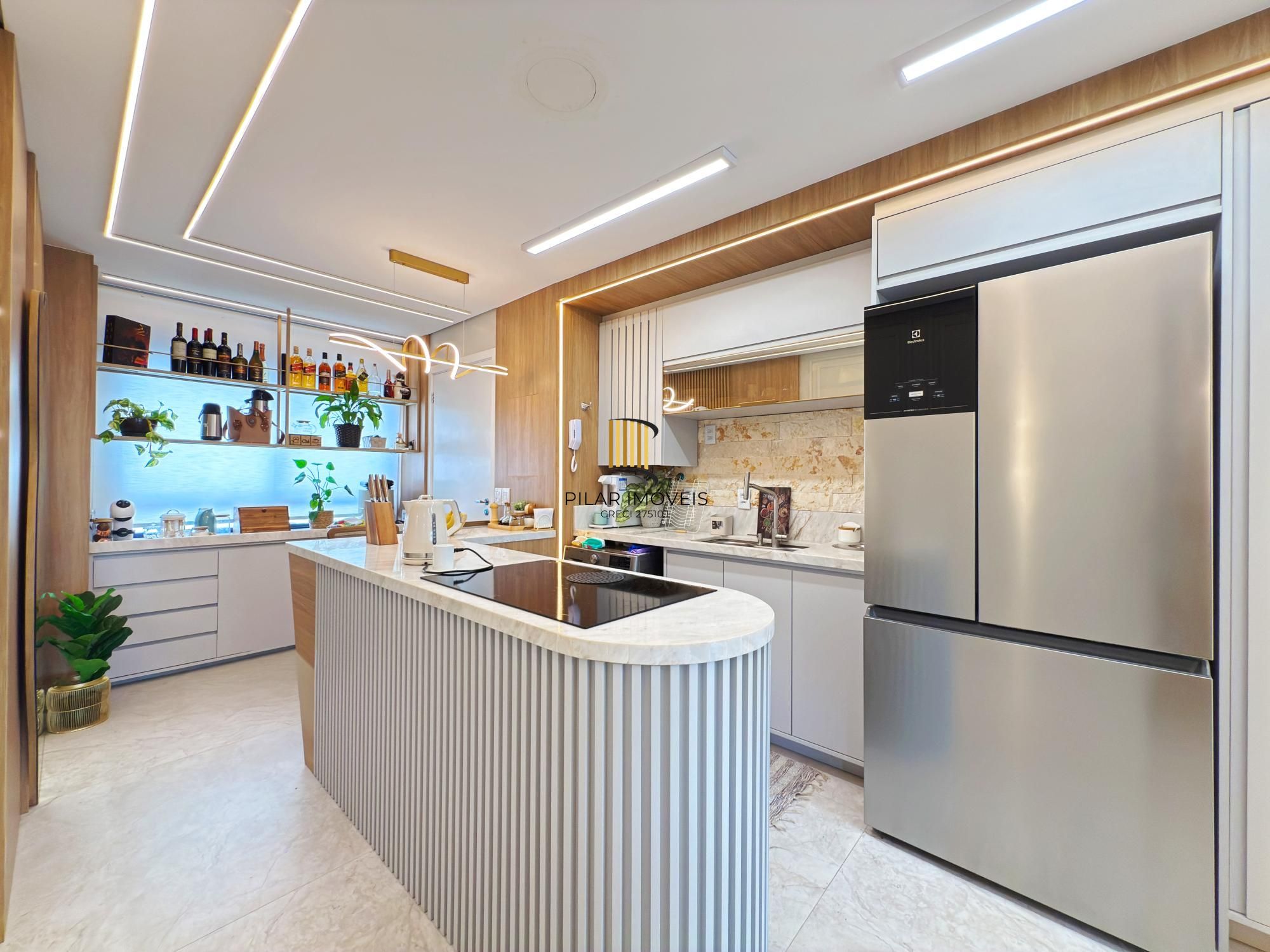 Apartamento novo semimobiliado no Cristal