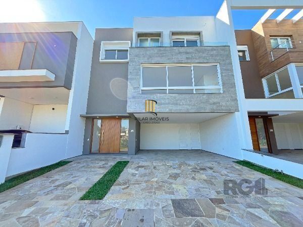 Casa Condominio em Porto Alegre, no bairro Hípica, com 3 dormitório(s), e 3 banh - Pilar Imóveis