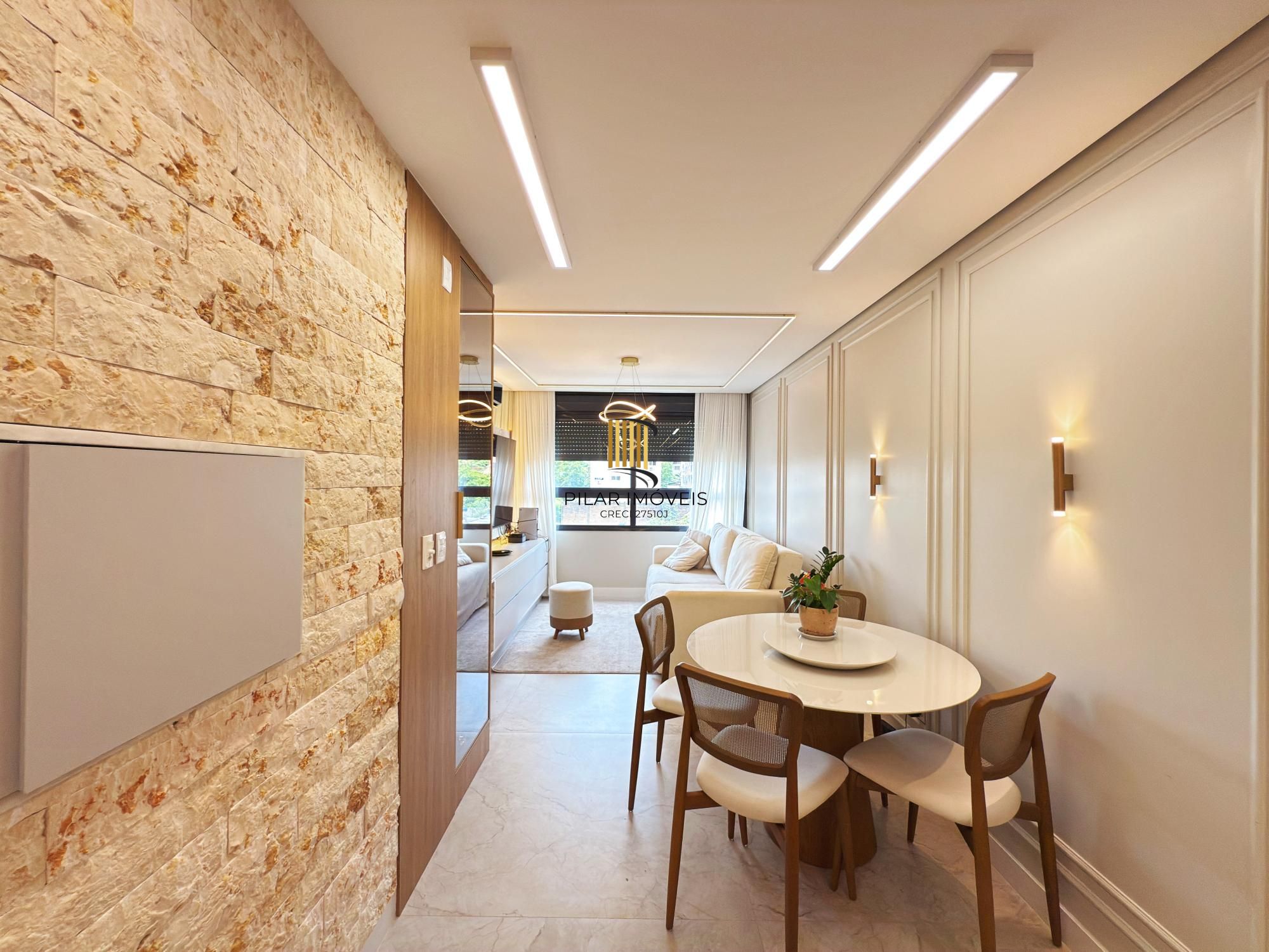 Apartamento novo semimobiliado no Cristal