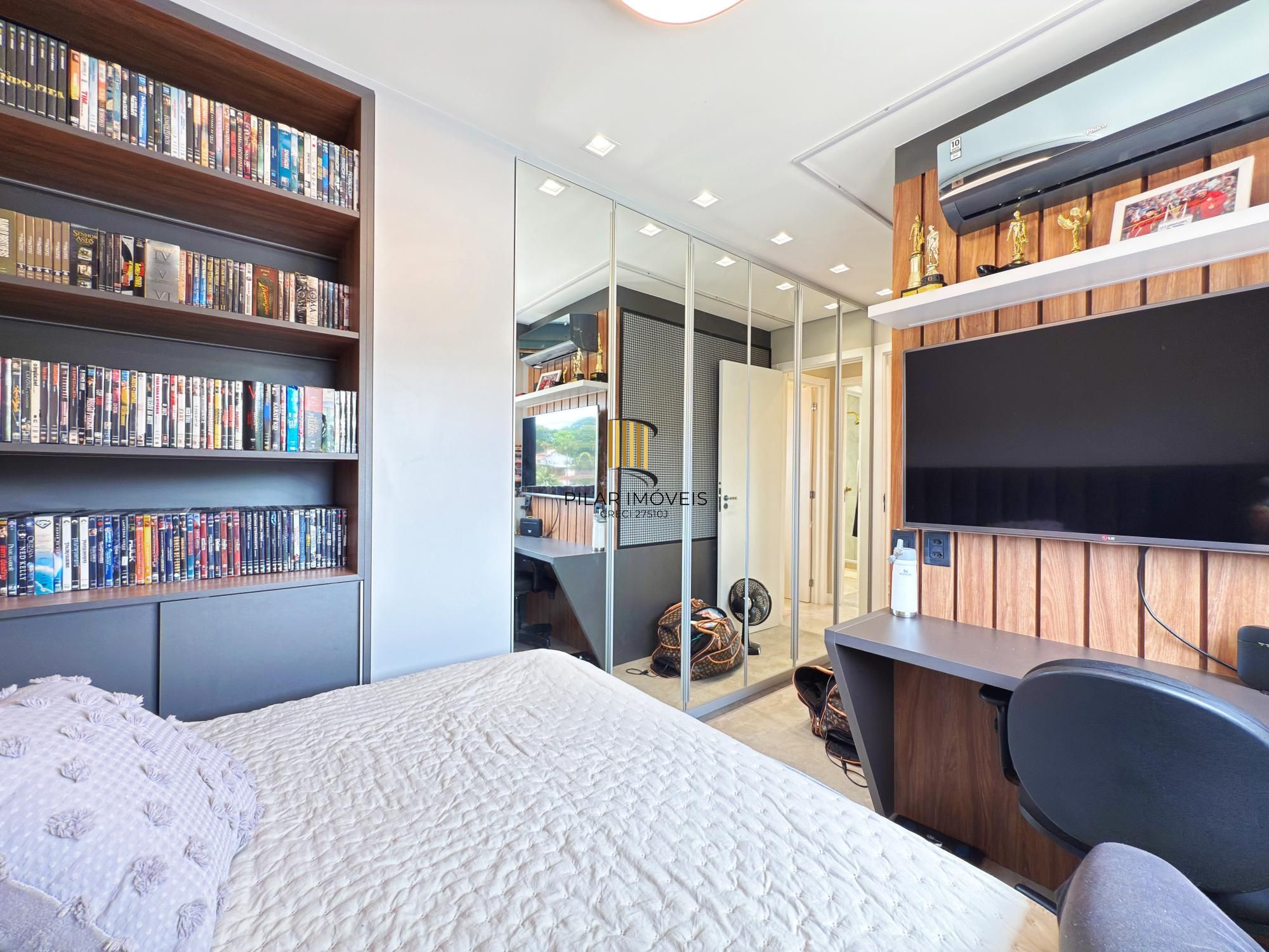 Apartamento novo semimobiliado no Cristal