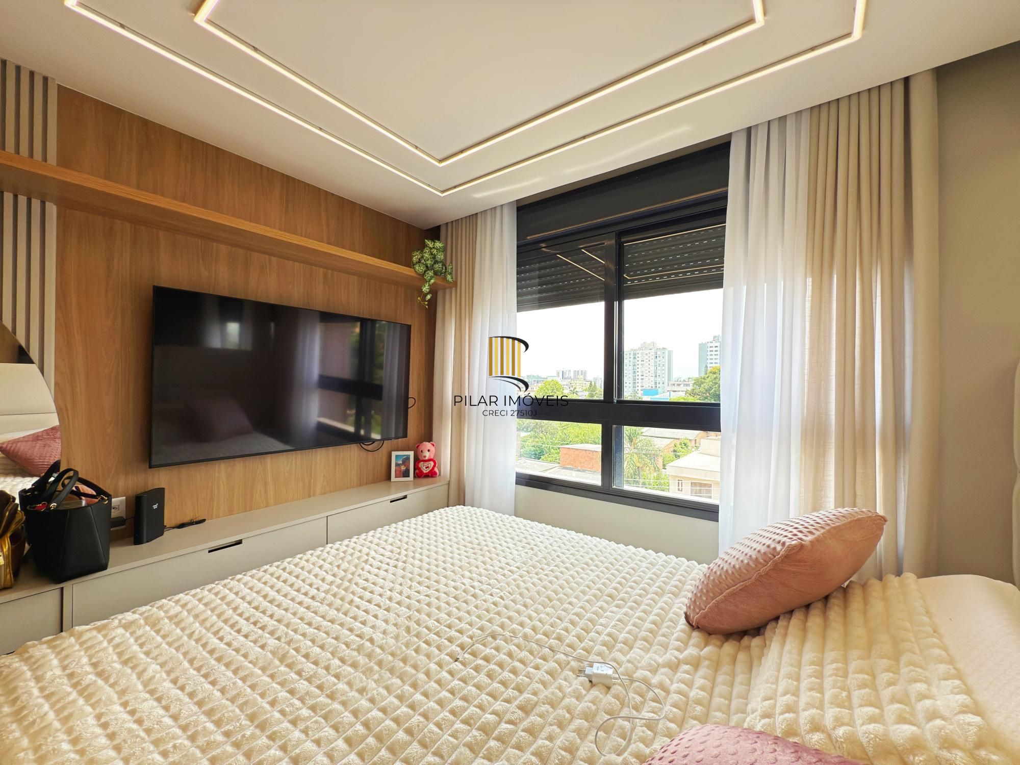 Apartamento novo semimobiliado no Cristal