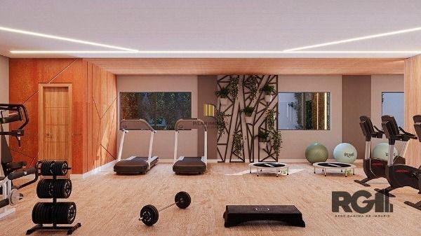 Apartamento em Porto Alegre, no bairro Cristal, com 2 dormitório(s), e 2 banheir