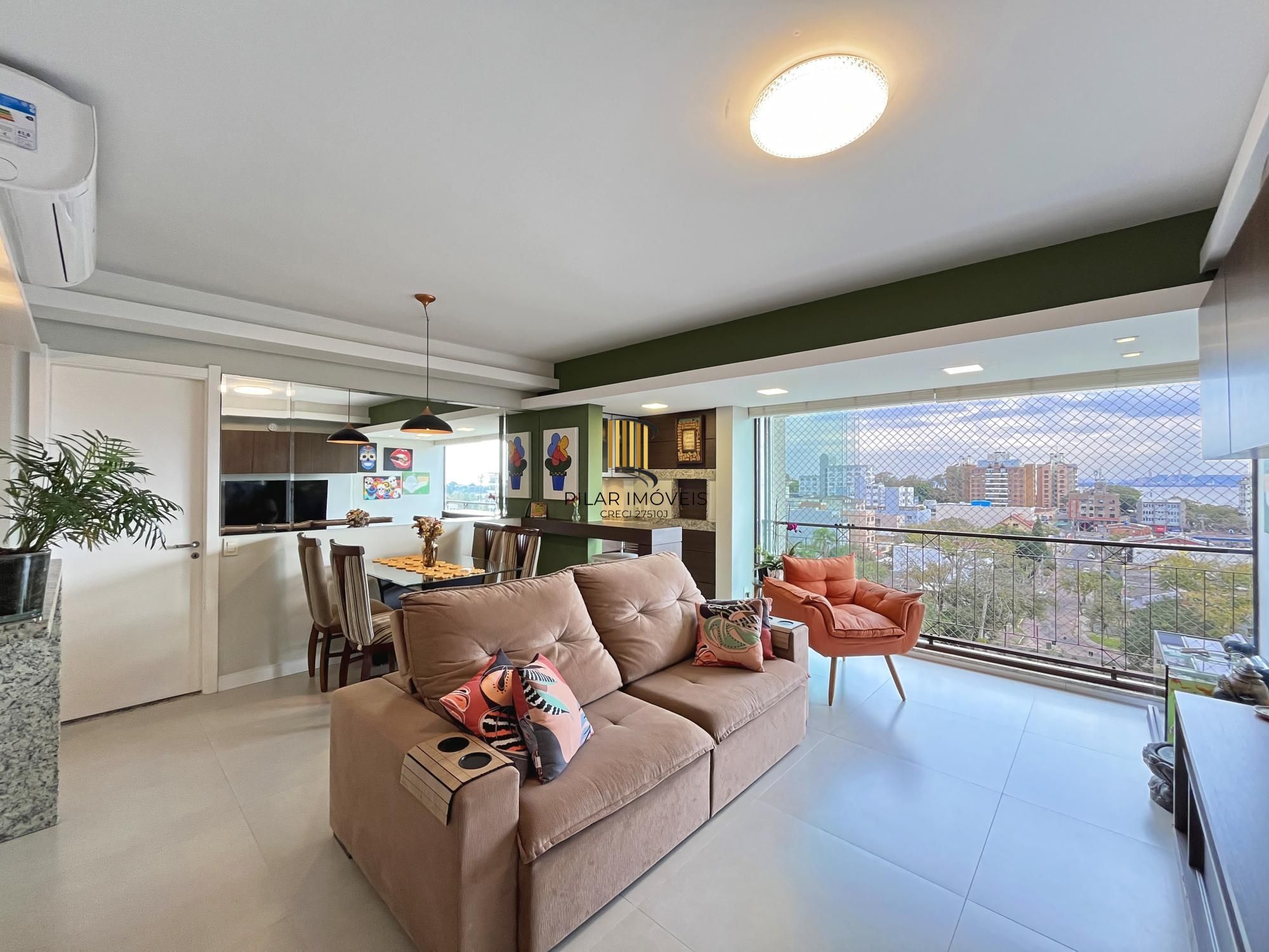 Apartamento 3 dormitórios, vista para o Guaíba,2 vagas, 88m²,no bairro Tristeza