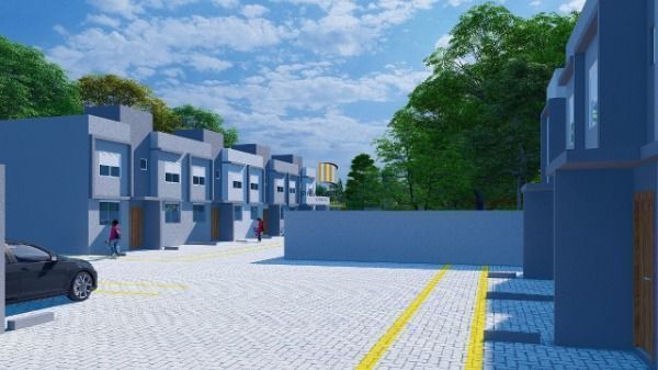 Casa Condominio em Porto Alegre, no bairro Vila Nova, com 2 dormitório(s), e 2 b