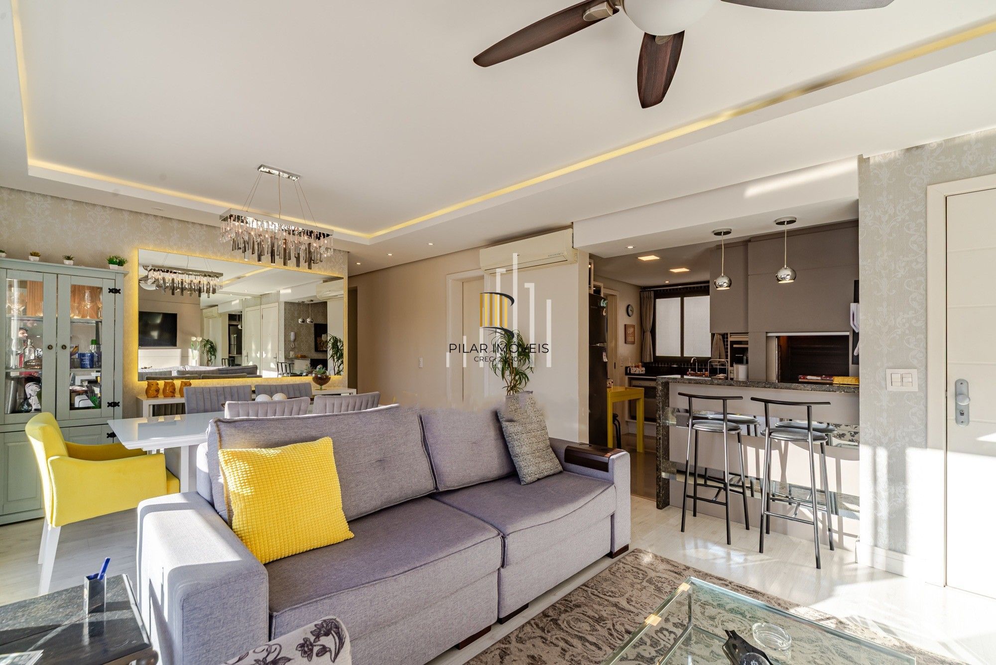 Menino Deus -apartamento 86,72m², 3 d, 1 suíte, 2 vagas- Infraestrutura completa