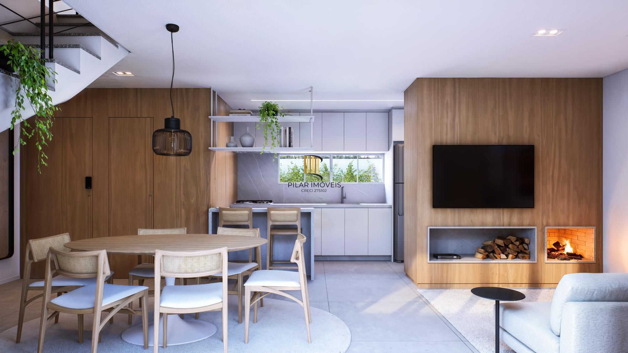 Condomínio com apenas 4 casas de 232 m² no bairro Tristeza