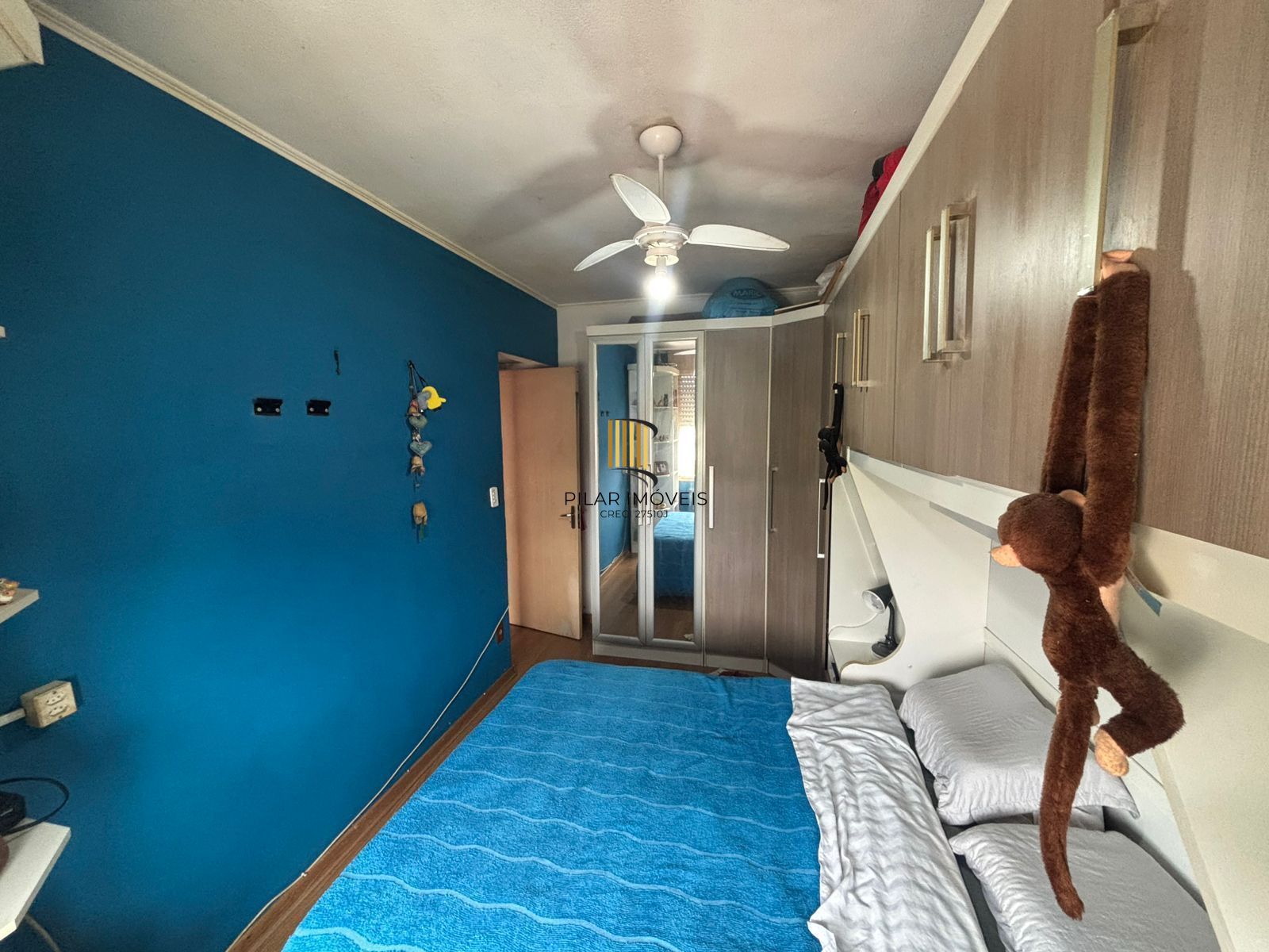 Apartamento de 64m2, 3 dormitórios e 1 vaga de garagem