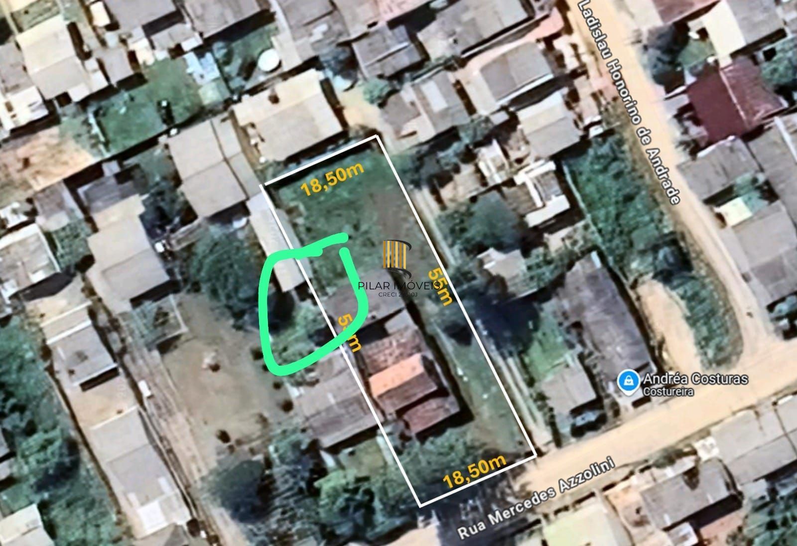 Ótimo terreno com casa na Ponta Grossa.