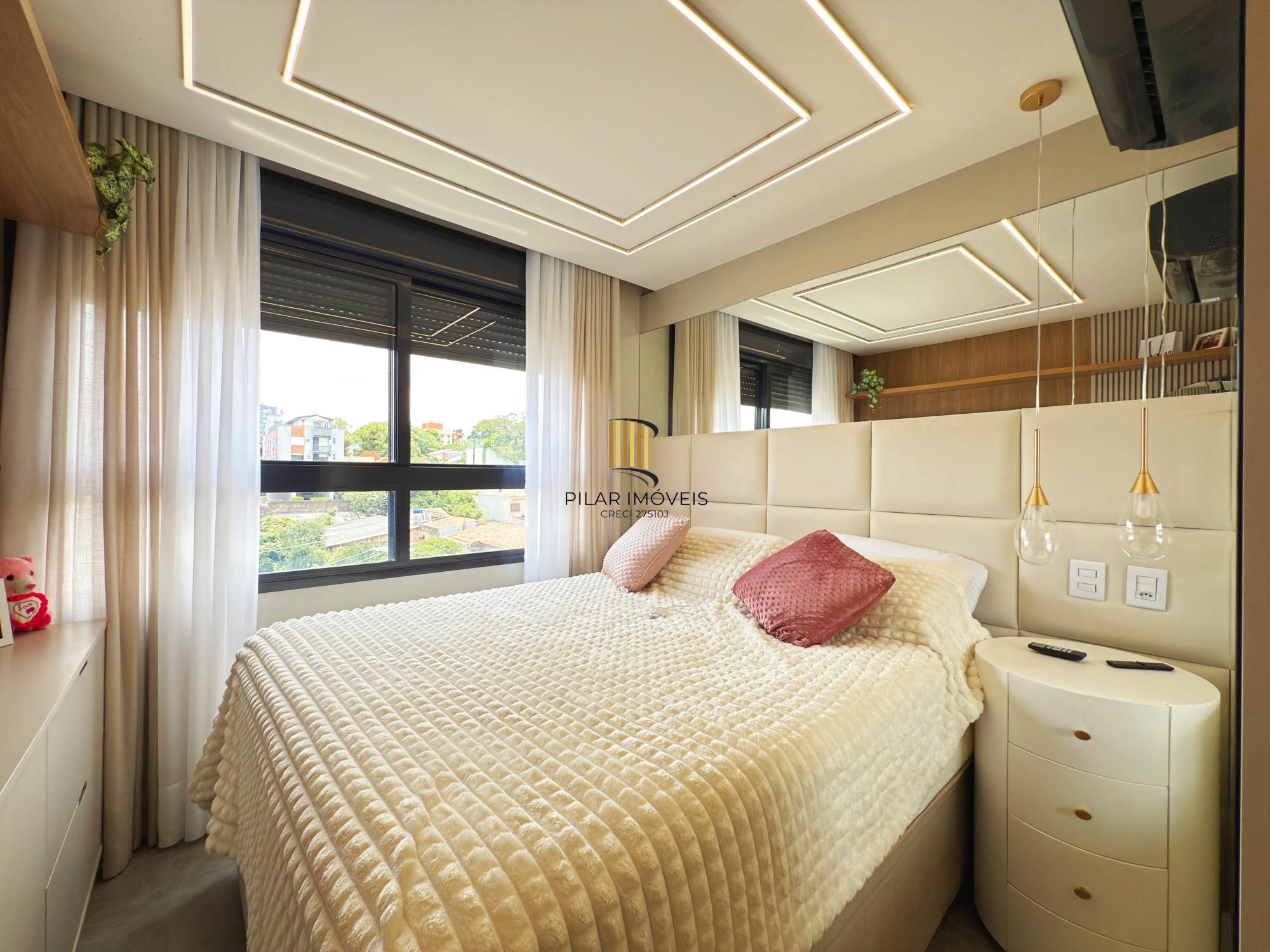 Apartamento novo semimobiliado no Cristal