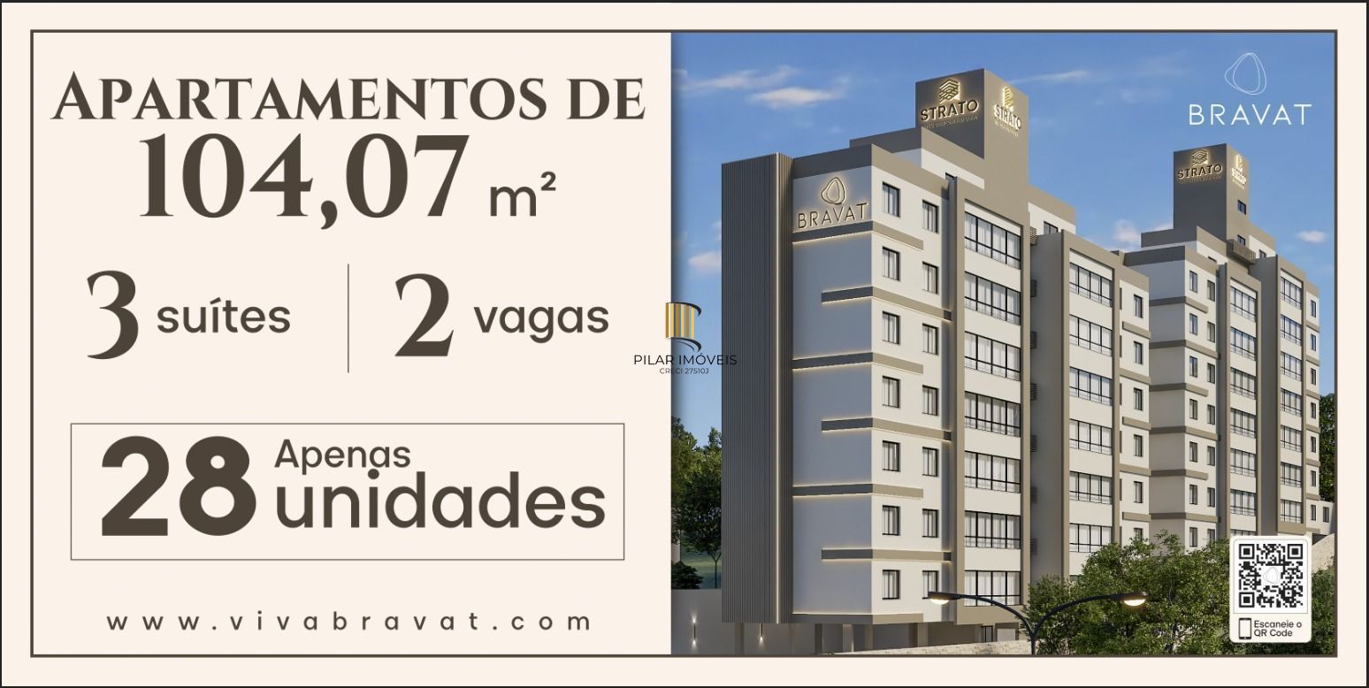 Lançamento com 3 suítes , 104 m² ,2 vagas , próximo Shopping Paseo - Tristeza