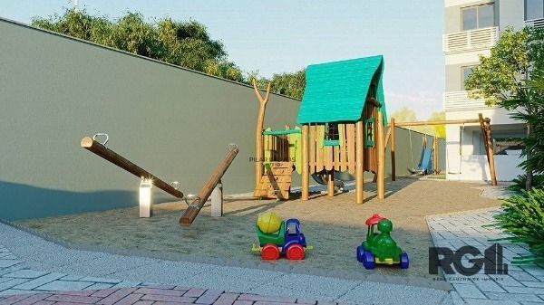 Apartamento em Porto Alegre, no bairro Cristal, com 2 dormitório(s), e 2 banheir