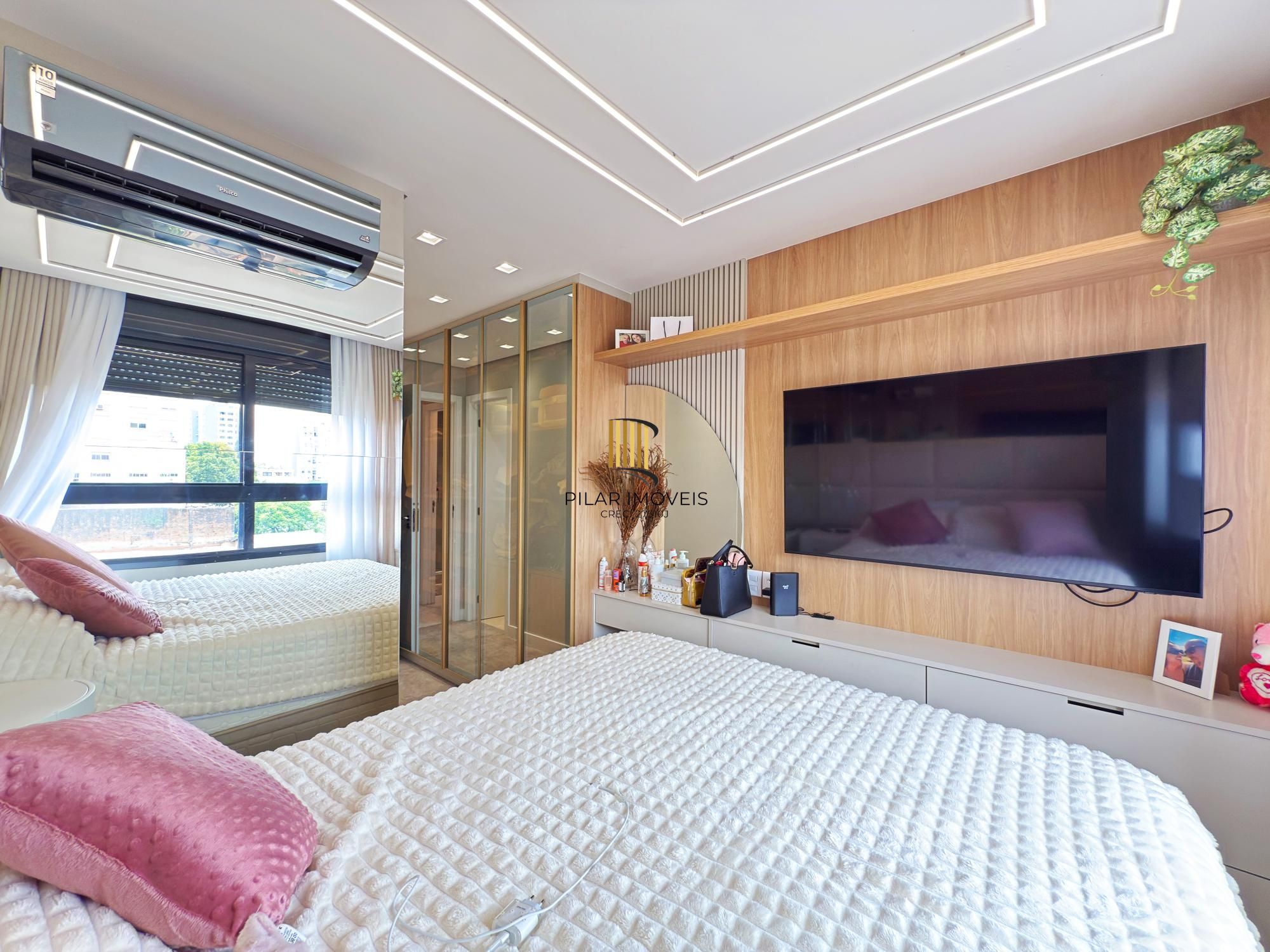 Apartamento novo semimobiliado no Cristal