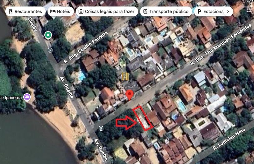 Terreno em Ipanema , limpo e pronto para construir , com 11 m x 40m