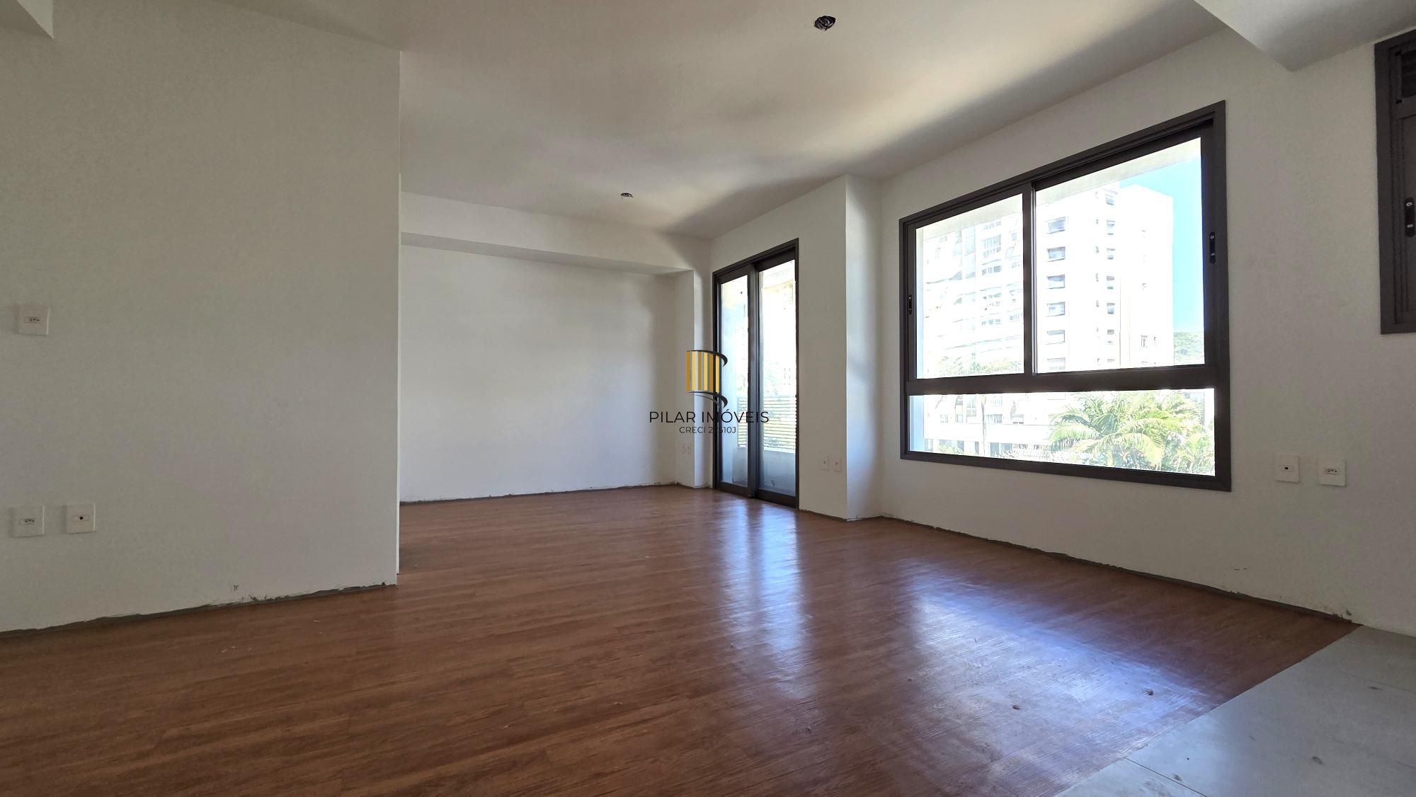 Excelente apartamento studio com 1 dormitório e 1 vaga de garagem em sofisticado condomínio.