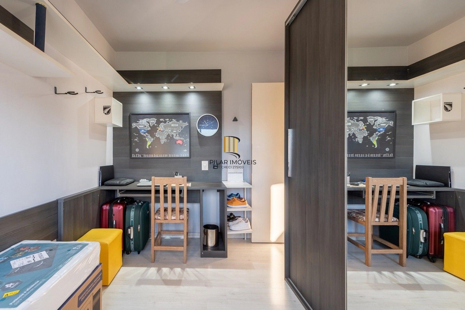 Menino Deus -apartamento 86,72m², 3 d, 1 suíte, 2 vagas- Infraestrutura completa