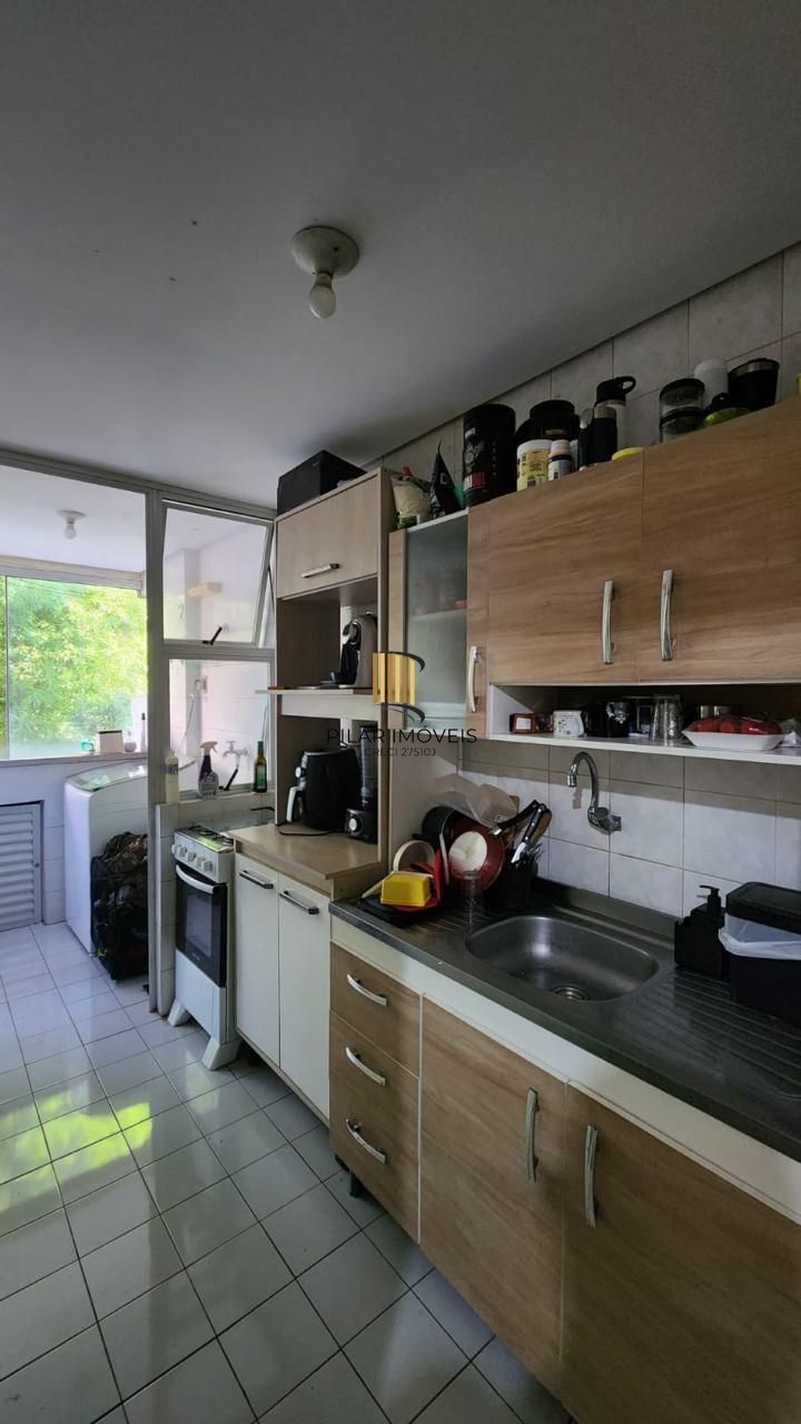 Teresópolis- 2 dormitórios - sacada, churrasqueira, 1 vaga coberta -Sepé Tiaraju