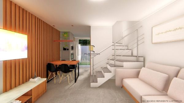 Casa Condominio em Porto Alegre, no bairro Vila Nova, com 2 dormitório(s), e 2 b